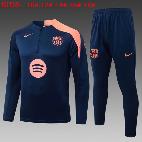 Ninos Sudadera De Training Barcelona 2026/2027 Azul 6
